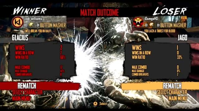 Killer Instinct supreme victory day 1 смотреть онлайн