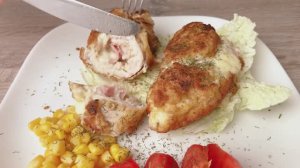 КОРДОН БЛЮ из курицы! Очень простое и вкусное блюдо.