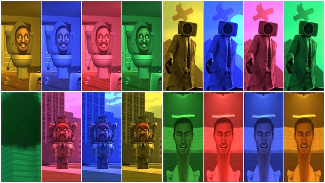 SKIBIDI TOILET MEGA BATTLE смотреть онлайн