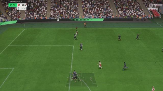 Epic Finale! Arsenal vs Tottenham in the FA Cup - FC 24 PS5 4K смотреть онлайн