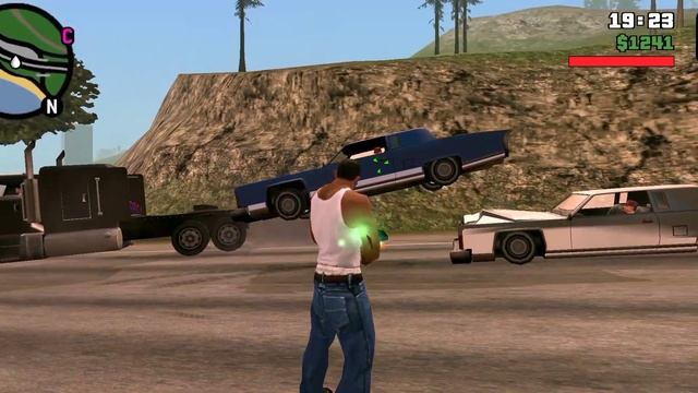 New gravity gun gameplay-Gta san Andreas смотреть онлайн