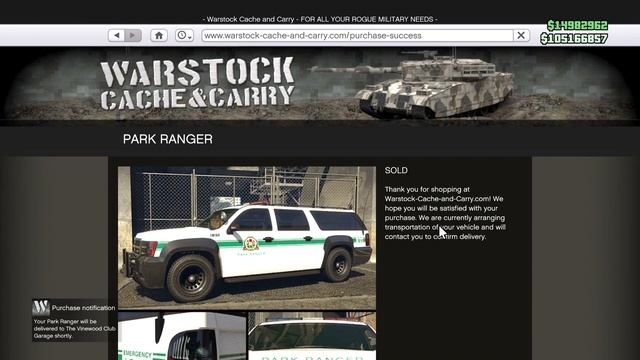How To Unlock Declasse Park Ranger in GTA Online - A Step By Step Guide смотреть онлайн