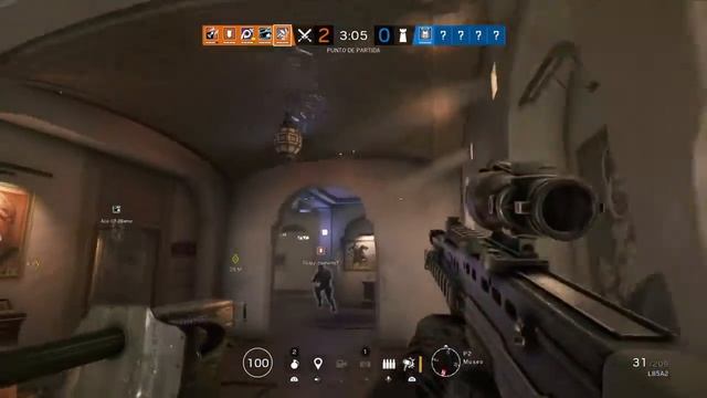 COMO GIRAR EL ARMA SIN APUNTAR CON MIRA EN R6