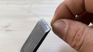 Демонстрация приёма с погружением острия стамесок в масло
