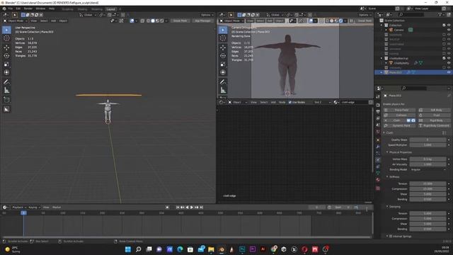 Using the blender cloth physics смотреть онлайн