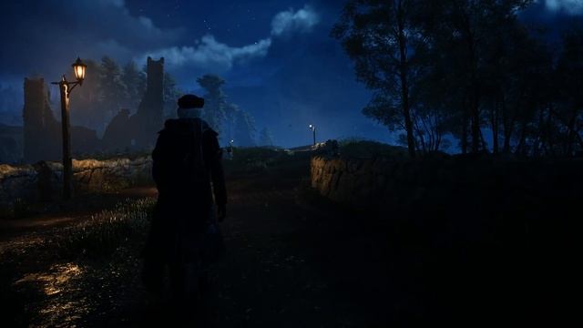 [4K] Relaxing Walk To Hogsmeade From Slytherin Common Room | Hogwarts Legacy Summer Ambience