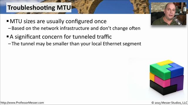 Troubleshooting Mismatched MTUs - CompTIA Network+ N10-006 - 4.6 смотреть онлайн