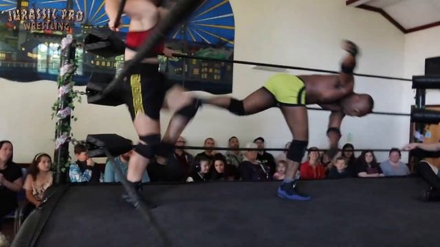 Fatal Claw Way | Tommy Kyle Vs Smashing Mike Vs Artemis Vs Zander Bryant | Jurassic Pro Wrestling смотреть онлайн