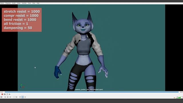 Simulating Sculpted clothing in Maya with nCloth - Part 5/8 смотреть онлайн