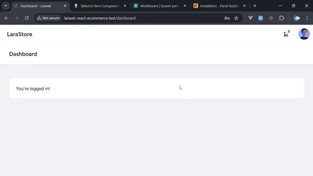 Создайте многопрофильную торговую площадку электронной коммерции с помощью Laravel и React_2 смотреть онлайн