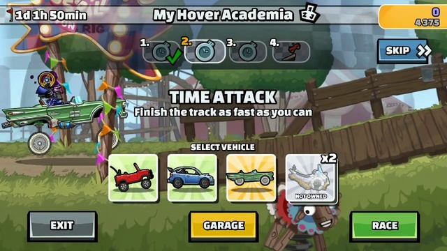 Easy Tatic In New Team Event ( My Hover Academia ) - Hill Climb racing 2 смотреть онлайн