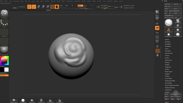 001 ZBrush 2018 Sculptris Pro Base Functionality смотреть онлайн