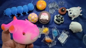 АСМР СКВИШИ✨ распаковка АСМР сквишей и антистрессов 😍 Таба лапки сквиши 🐾режу СКВИШИ ✨