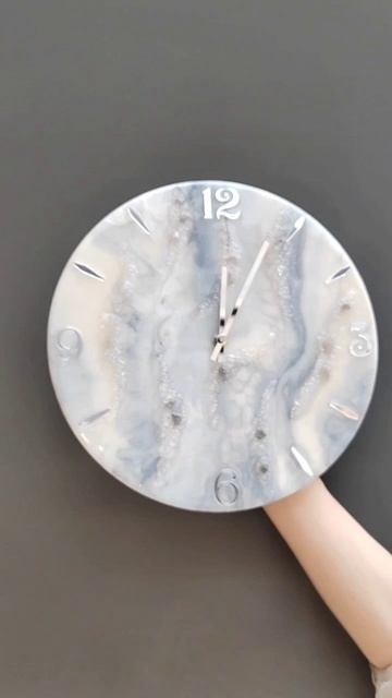 Часы из эпоксидной смолы смотреть онлайн