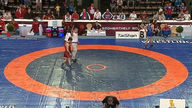 1/8 GR - 66 kg: A. VISAITOV (RUS) df. E. CHERTKOEV (SVK) by TF, 11-0 смотреть онлайн