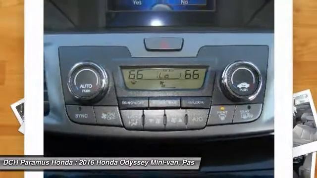 2016 Honda Odyssey PH66179 смотреть онлайн