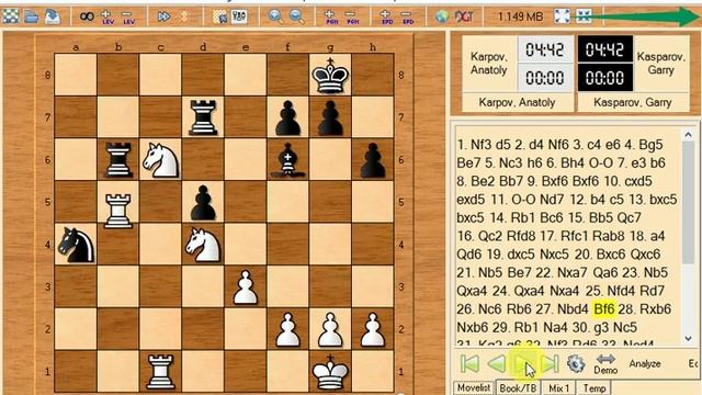 Karpov Anatoly And Kasparov Garry   1985  ==  C578