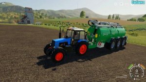 Синий трактор белорус 1221 трактор мультик для мальчиков от бибика про машинки едет трактор по поля