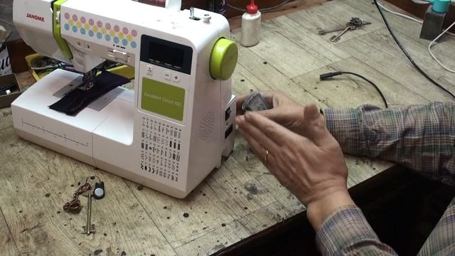 Janome Excellent Stitch 100. смотреть онлайн