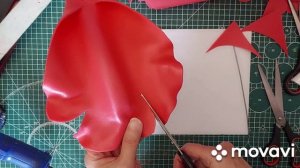 Гвоздика ростовая из изолона к 9Мая