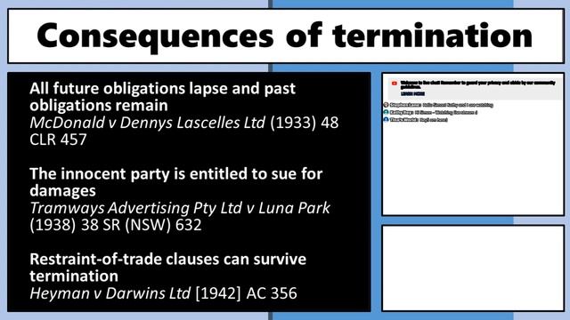 LA1106 Election to Affirm or Terminate смотреть онлайн