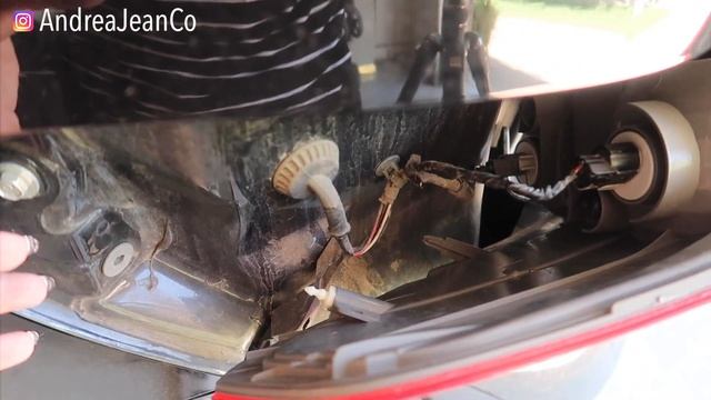 How To Change A BRAKE LIGHT BULB!!! (Honda Odyssey) FAST & EASY | Andrea Jean Cleaning