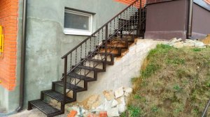 Металлические лестницы на второй этаж