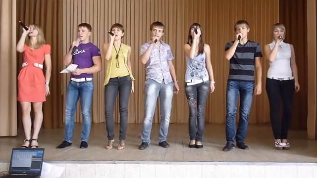 Ну как то так..мы готовили посвящение в студенты! смотреть онлайн