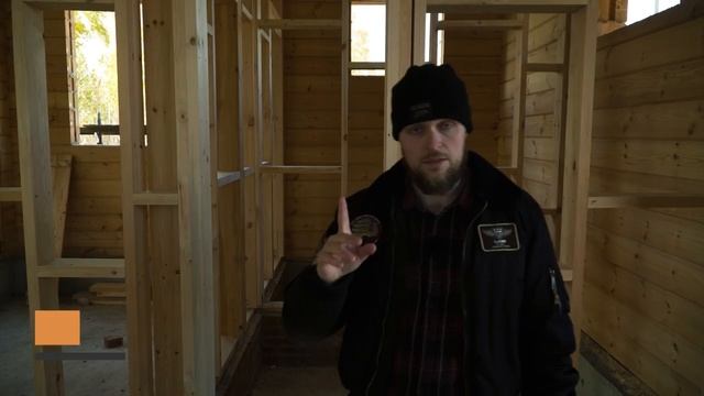 Двухэтажный дом из клееного бруса