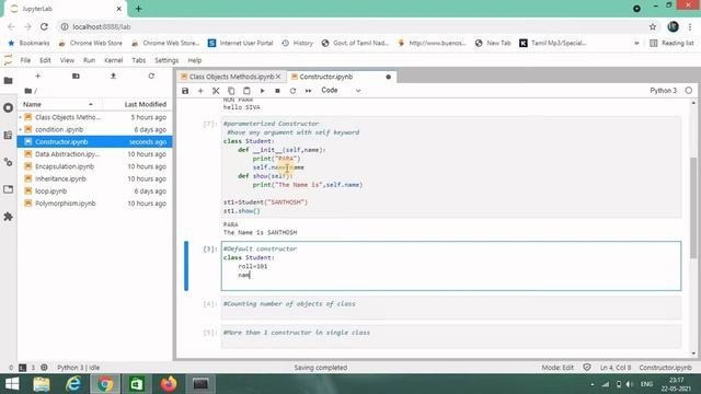 Constructor in python смотреть онлайн