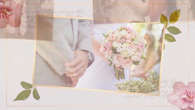 Wedding Memories Slideshow Premiere Pro Templates смотреть онлайн