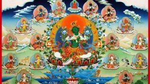 Дхарани-краткое восхваление 21-го проявления Тары, несущее быстрое благословение.