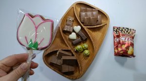 АСМР Шоколадный 🍫🍬🍰 звуки АСМР конфет и вкусняшек ❤️ распаковка АСМР шоколада 🍫