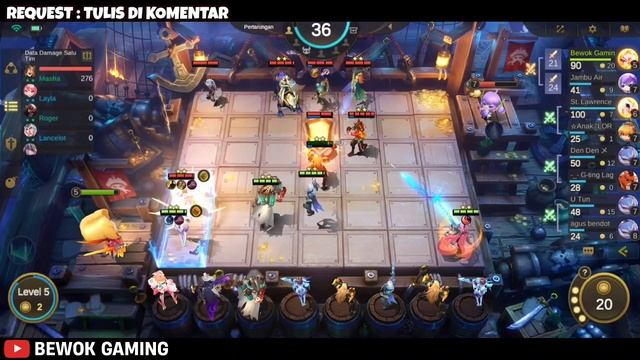 NEW GAMEPLAY LING SKILL 2 | HYPER KIMMY TITAN MODE STAR CORE THUNDER MAGIC CHESS MOBILE LEGENDS смотреть онлайн