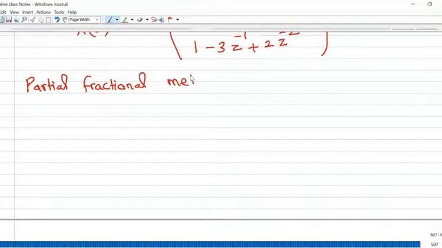 Inverse Z Transform (Partial fractional and Long division method) смотреть онлайн