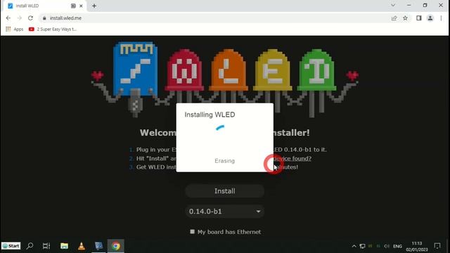 Quick Demo of how to install WLed using Web Browser смотреть онлайн