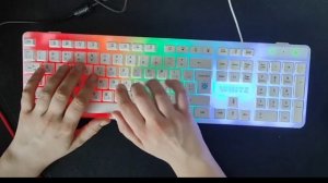 ASMR звуки: печать на клавиатуре