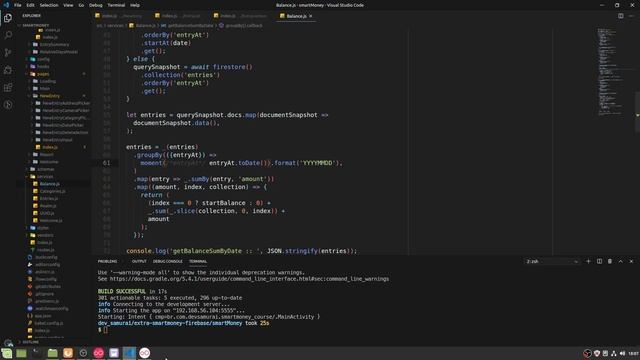 React Native - Smart Money - Firebase - 0004 - Corrigindo o campo entryAt смотреть онлайн