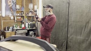 Подготовка и покраска бампера своими руками