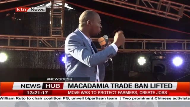 Kuria lifts ban on exportation of raw macadamia смотреть онлайн