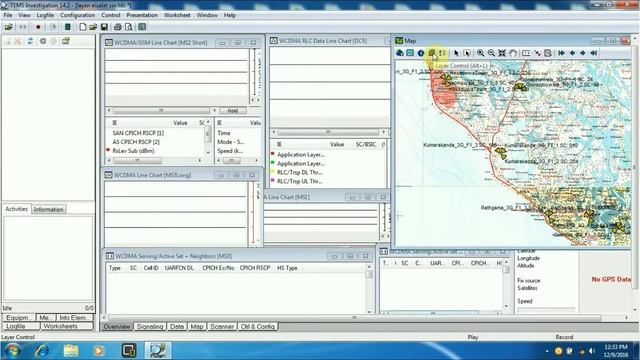 Tems Investigation Tutorial 4 _ How to add map and route for drive test смотреть онлайн