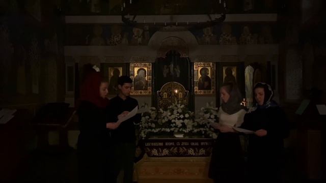 Кондак Великой субботы распев Оптиной пустыни обр. Н. Семянко смотреть онлайн