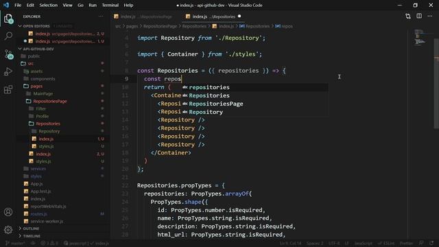 React Native - API Github - 0405 - Componente Repositories смотреть онлайн