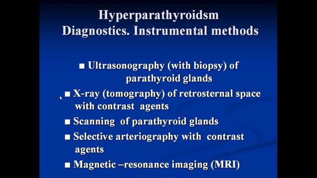 15:40 Management Of Patients With Parathyroid Glands Diseases