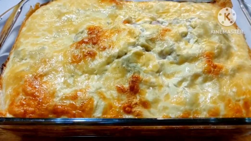 Лазанья с фаршем в духовке - очень нежная и сочная, Простой, быстрый и очень вкусный рецепт лазаньи