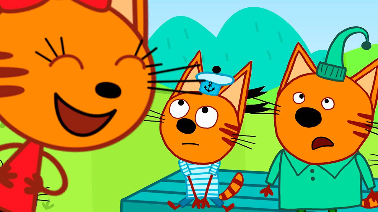 ТРИ КОТИКА - Учим планеты солнечной системы - Развивающий мультик для детей