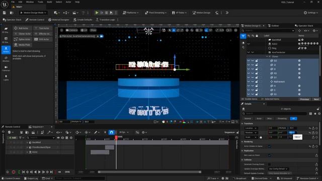 17 Unreal Engine Motion Design Tools R2-Series Motion Graphic