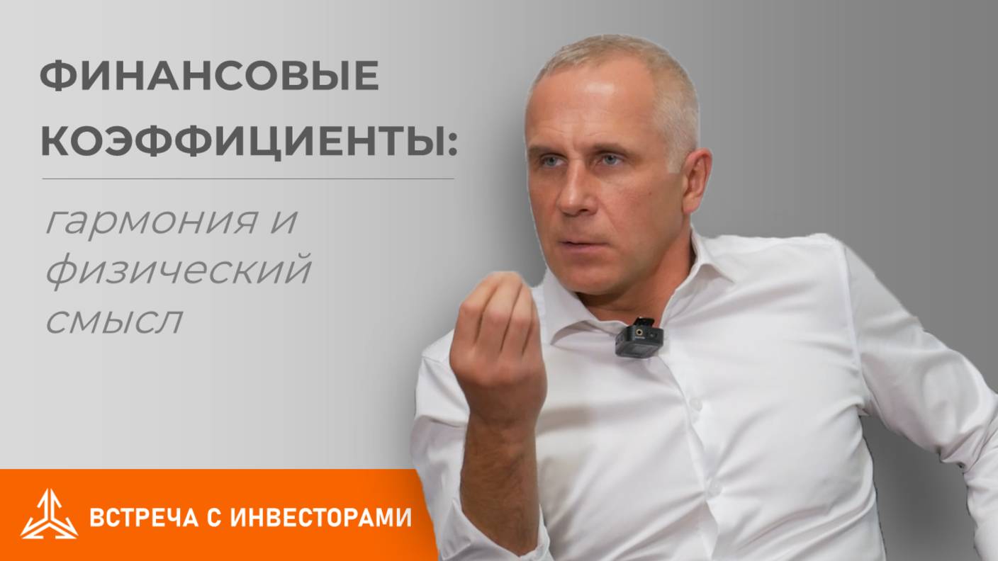 Экономические коэффициенты: гармония и физический смысл.