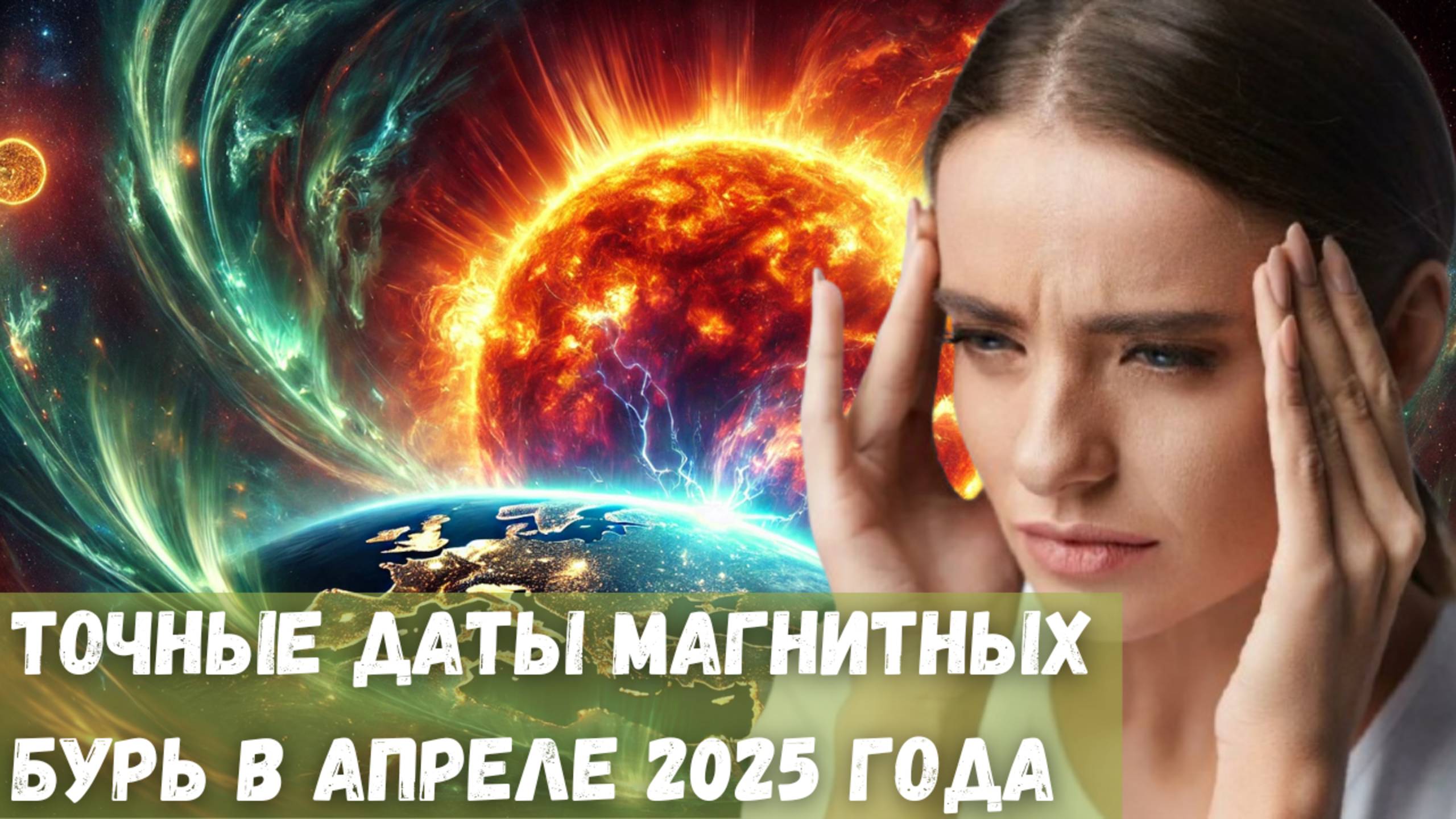 Точные даты магнитных бурь в апреле 2025 года смотреть онлайн