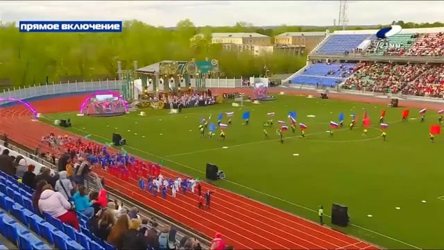 Прямая трансляция празднования 70 летия Ангарска со стадиона Ангара смотреть онлайн